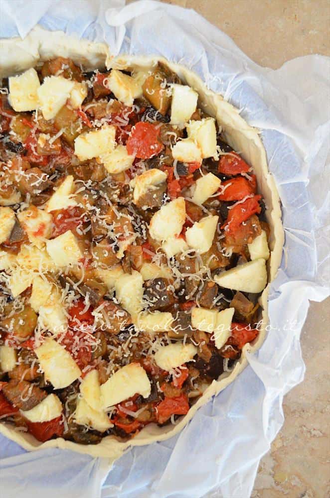 torta salata melanzane e mozzarella6 torta salata melanzane e mozzarella6