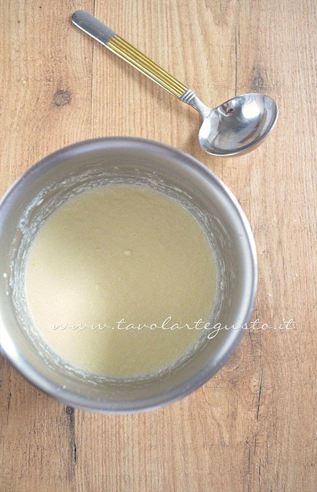 Pastella per le crepes - Ricetta Rotolini di Crepes alla ricotta Pastella per le crepes - Ricetta Rotolini di Crepes alla ricotta