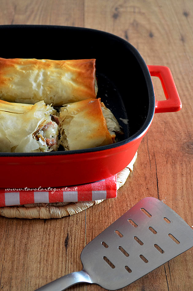fagottini di pasta fillo ricetta