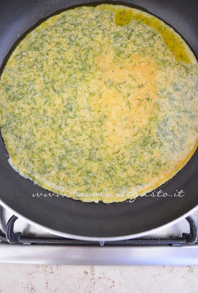 Frittata in padella - Ricetta Frittata light al finocchietto Frittata in padella - Ricetta Frittata light al finocchietto