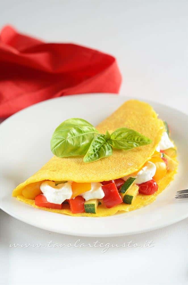 Omelette verdure e yogurt - Ricetta Omelette verdure Omelette verdure e yogurt - Ricetta Omelette verdure