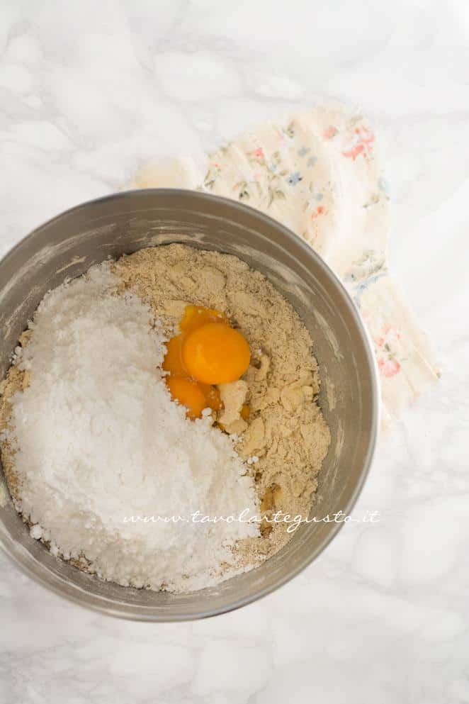 Preparare la Pasta Frolla al caffè 2 - Ricetta Biscotti al Cappuccino Preparare la Pasta Frolla al caffè 2 - Ricetta Biscotti al Cappuccino