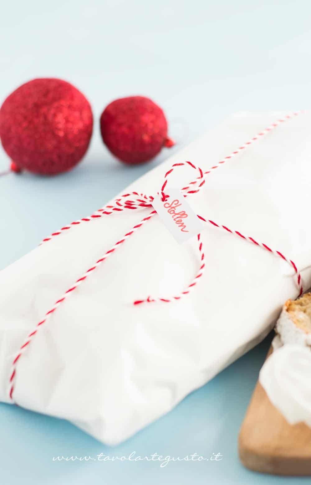 Stollen da impacchettar e regalare - Ricetta Stollen