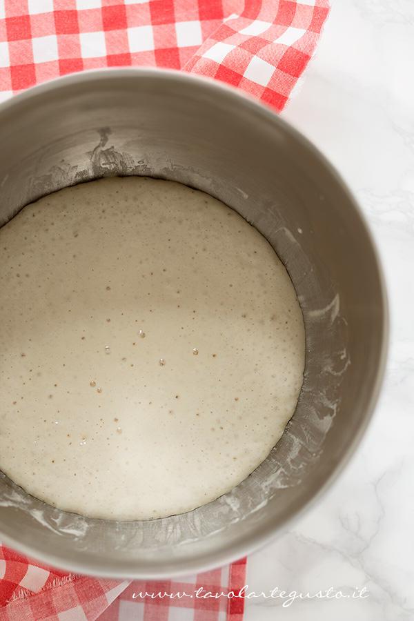 Pre impasto lievitato - Ricetta Pangoccioli Pre impasto lievitato - Ricetta Pangoccioli