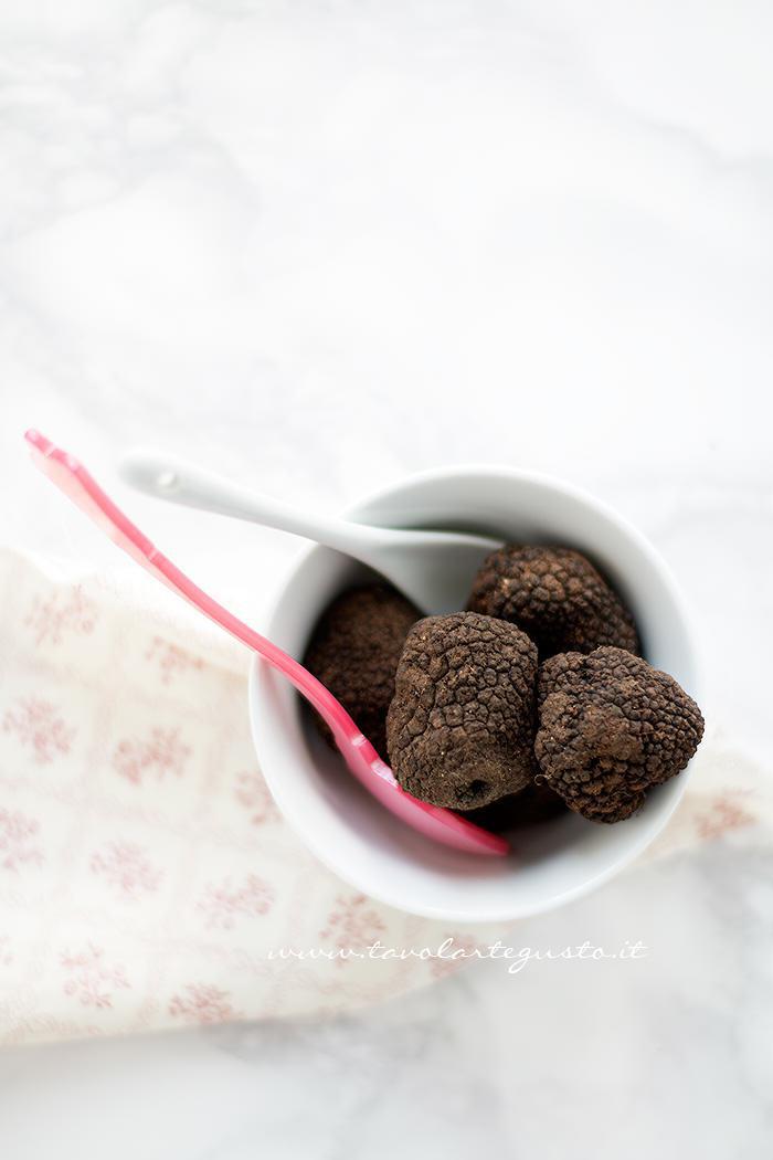 Tartufo nero estivo (Tartufo Scorzone) - Ricetta Risotto al Tartufo nero estivo
