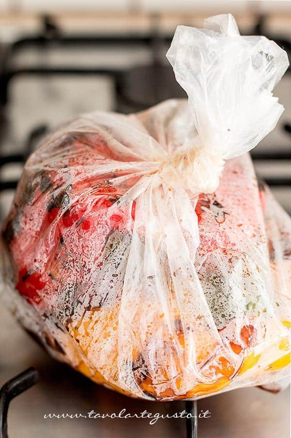 Peperoni arrostiti - come arrostire i peperoni 6- Ricetta Peperoni arrostiti