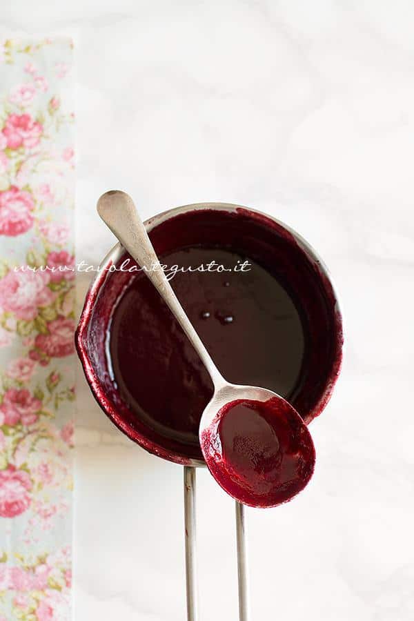 Salsa ai frutti di bosco - Ricetta Mousse ai frutti di bosco