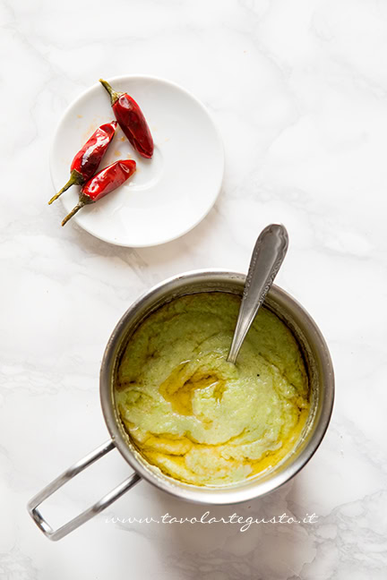 crema di broccoli per pasta