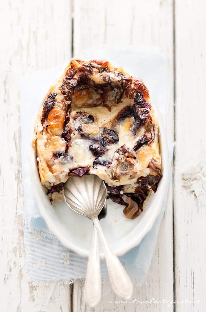 Lasagne al Radicchio - Ricetta Lasagne al Radicchio