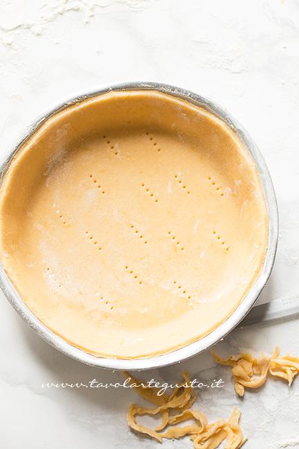 Realizzare il guscio della pastiera2- Ricetta Pastiera napoletana