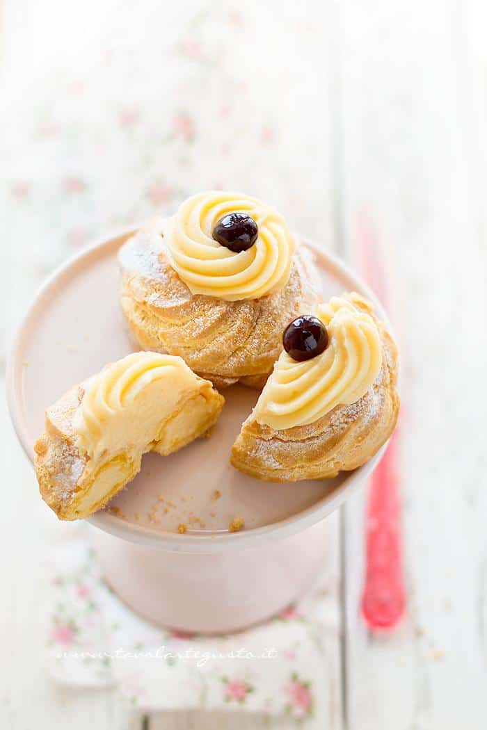 Zeppole di San Giuseppe al Forno - Ricetta Zeppole di San Giuseppe al forno