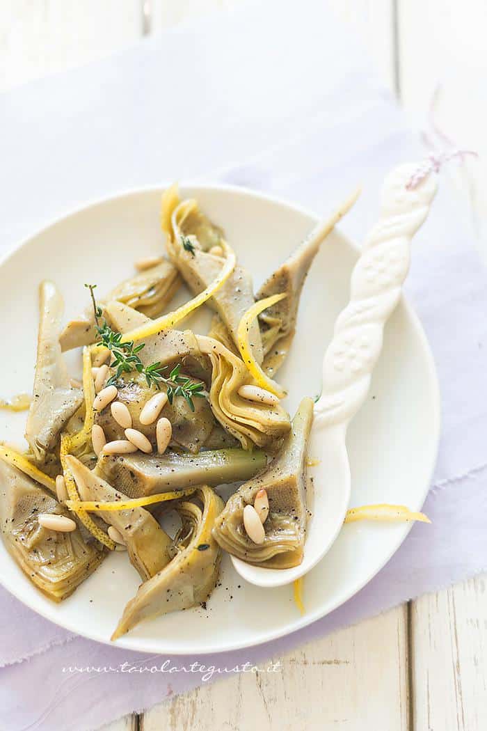 Carciofi caramellati - Ricetta Carciofi carmallati