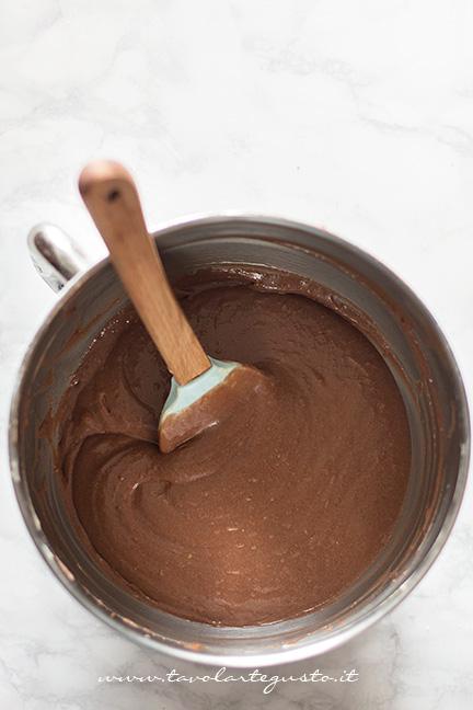 Impasto al cioccolato - Ricetta Plumcake con cuore a sopresa