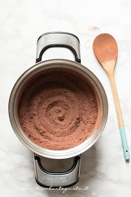 Setacciate tutte le polveri - Ricetta Sanguinaccio dolce al cioccolato