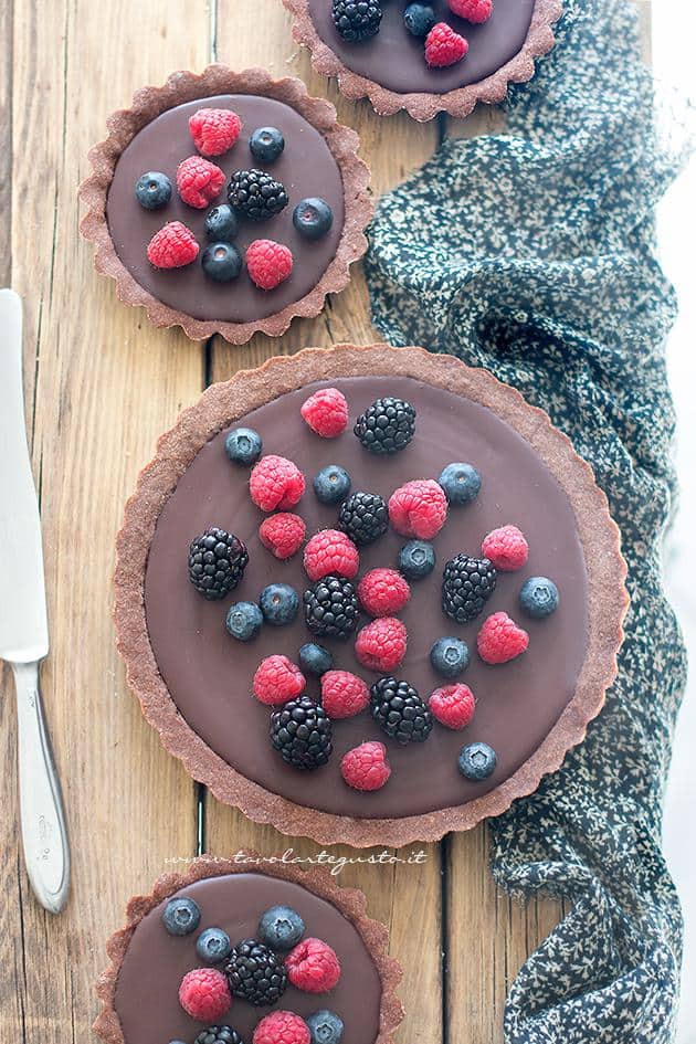 Tarte au Chocolat (Tarte al Cioccolato) 2- Ricetta Tarte au Chocolat veloce e facilissima