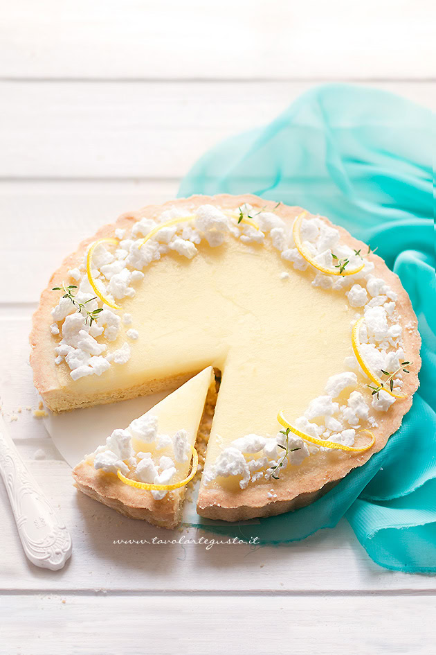 Ricetta Crostata al limone - (Crostata con crema al limone )