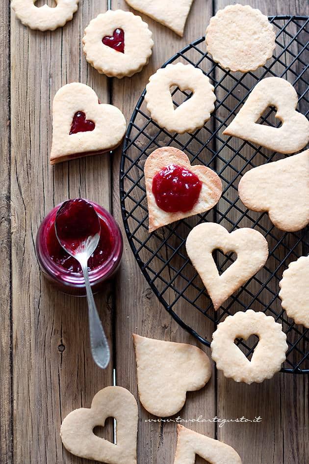 Come farcire i Biscotti con la marmellata- Ricetta Biscotti alla marmellata