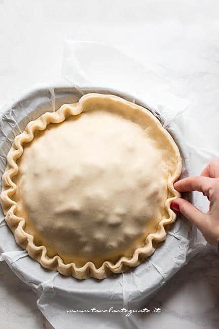 Come fare il bordo perfetto per Apple pie 1 Ricetta Apple pie