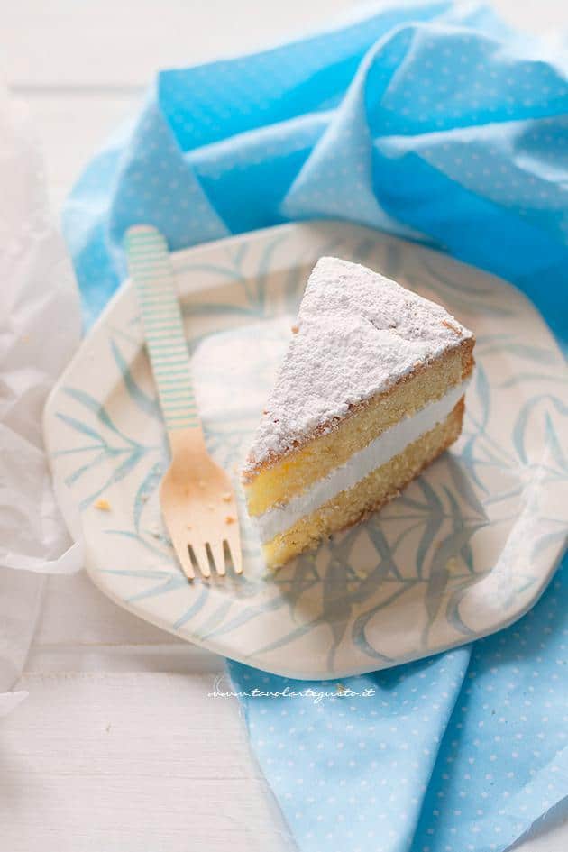 Fetta di Kinder paradiso - Ricetta Torta Kinder Paradiso