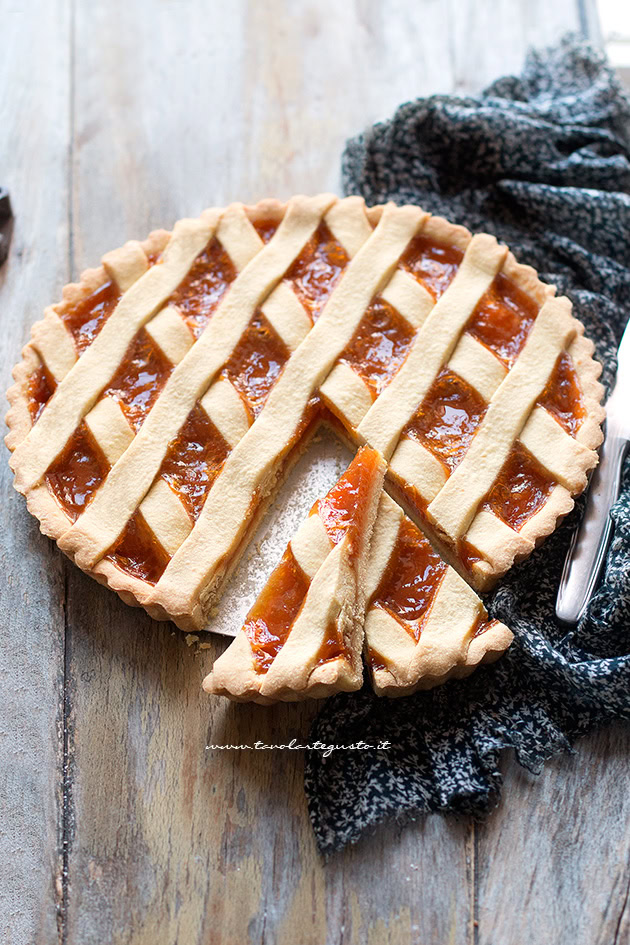 Fette morbide di Crostata - Ricetta Crostata alla marmellata