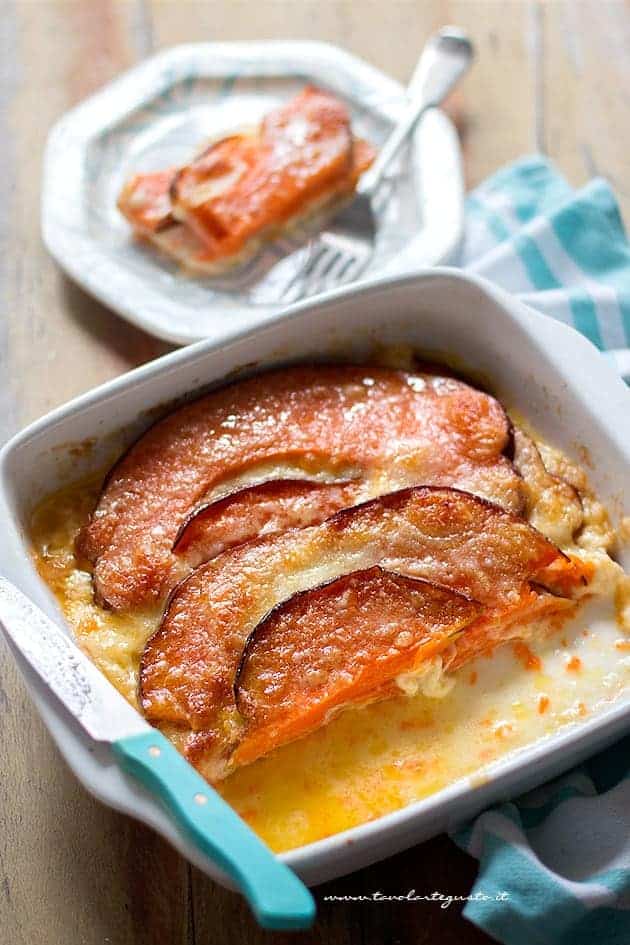 Fette di zucca alla parmigiana - Ricetta Parmigiana di zucca