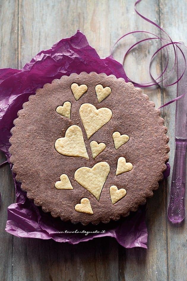 Crostata Ricotta e Nutalla - Ricetta Crostata ricotta e nutella