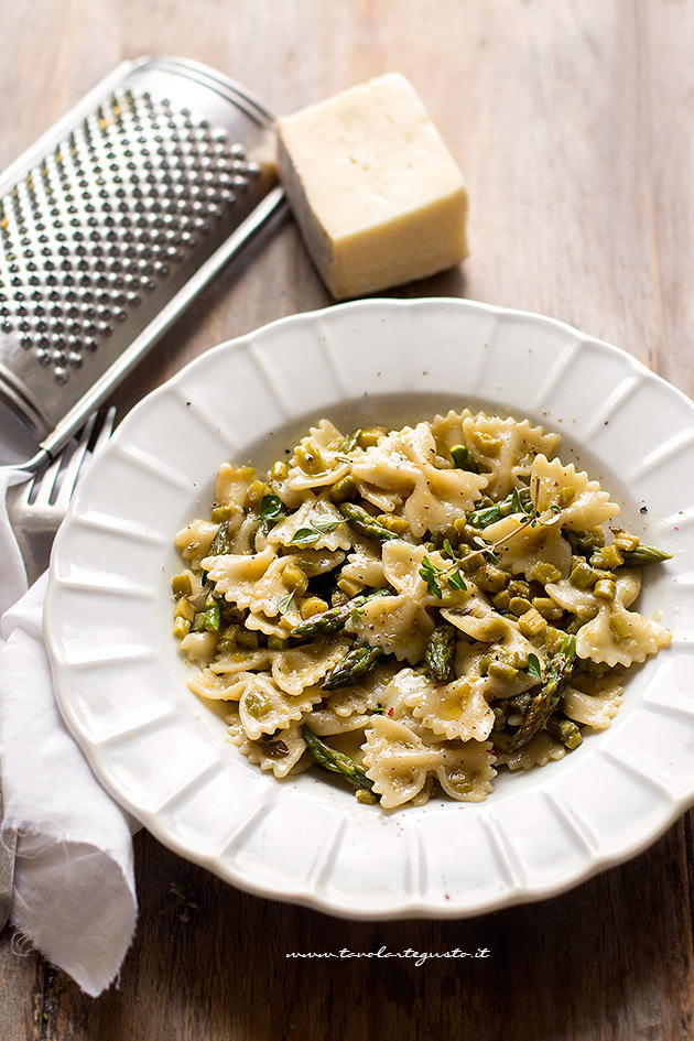 Pasta con asparagi - Ricetta Pasta agli asparagi