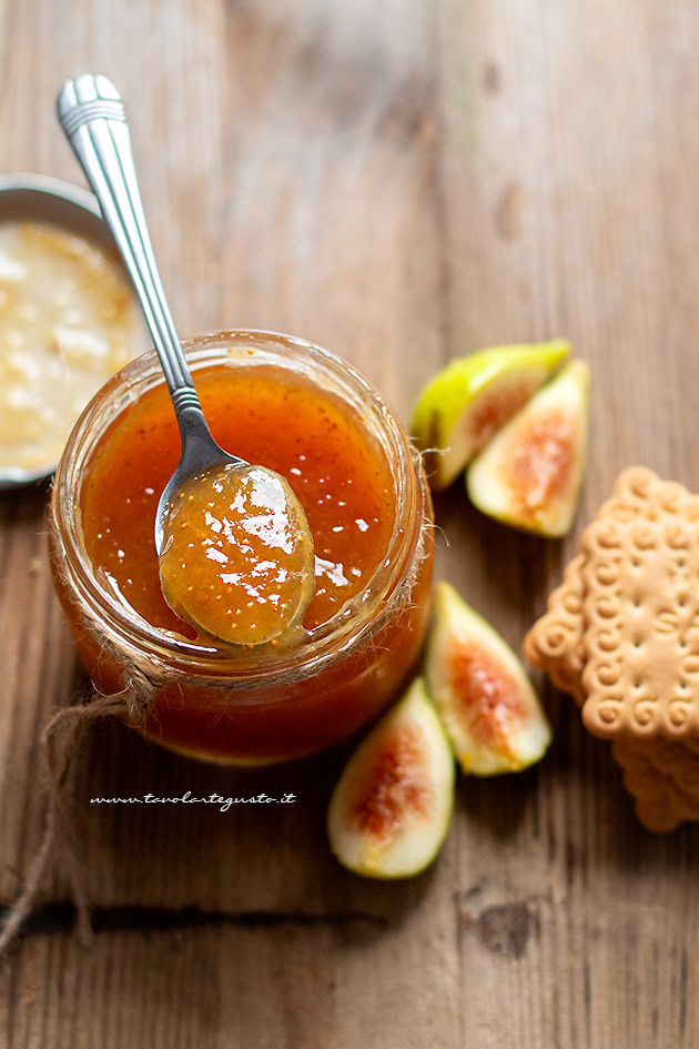 Marmellata di fichi (Confettura di fichi) - Ricetta Marmellata di fichi