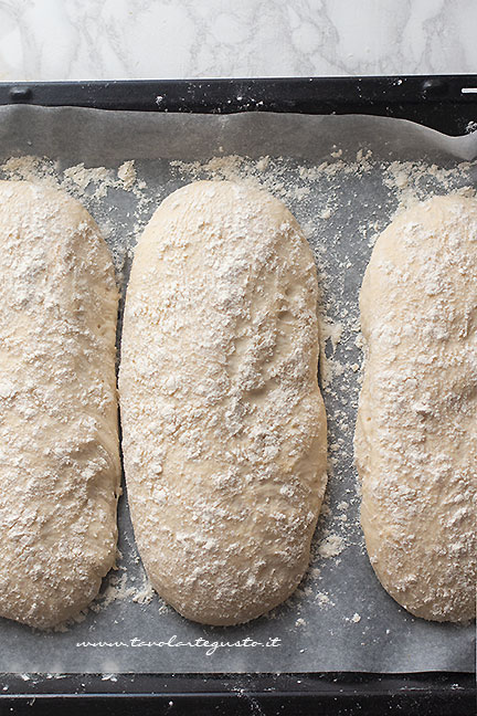 Pane lievitato - Ricetta Pane fatto in casa