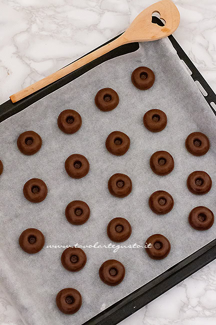 fare il buco al centro - Ricetta Nutellotti