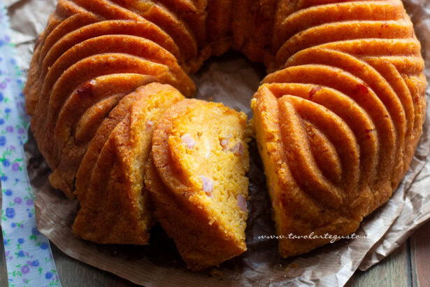 Torta salata di carote