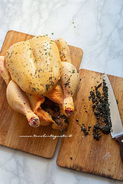 come fare il pollo al forno - Ricetta Pollo al forno