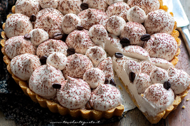 Crostata al caffè