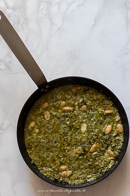 condimento di broccoli cremosi -Ricetta Pasta con broccoli