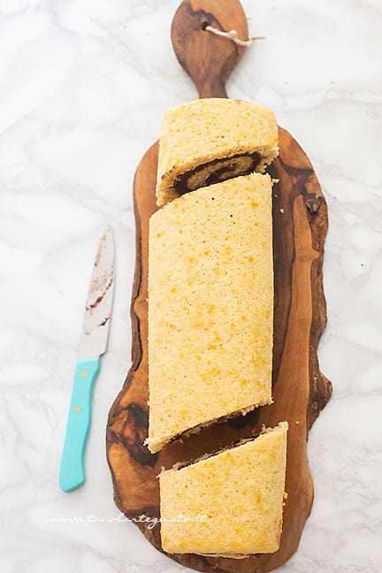 dare la forma - Ricetta Tronchetto di Natale