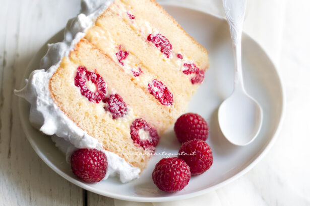 torta ai lamponi ricetta