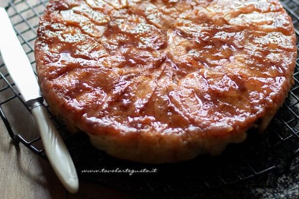 Torta di mele rovesciata ricetta-