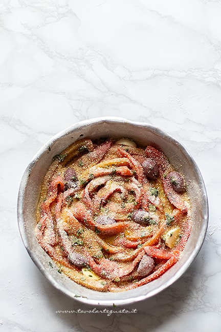 come fare i peperoni gratinati