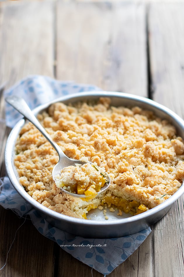 Crumble di zucca