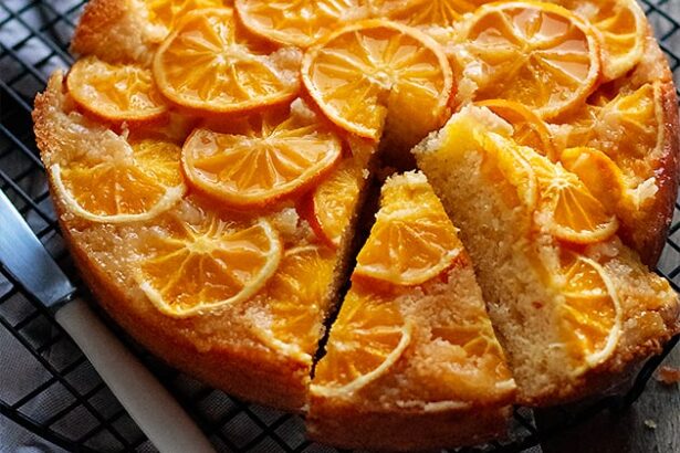 Torta ricotta e arancia