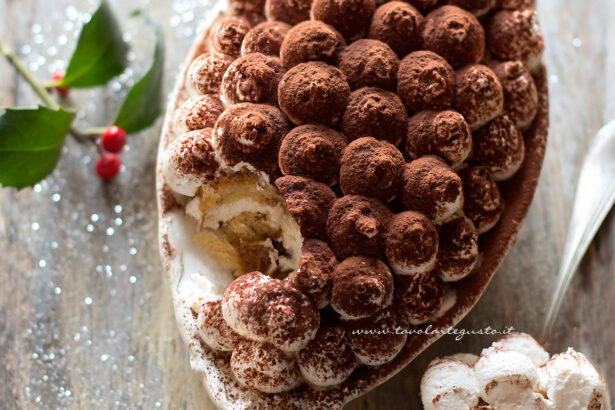 tiramisù con pandoro senza uova