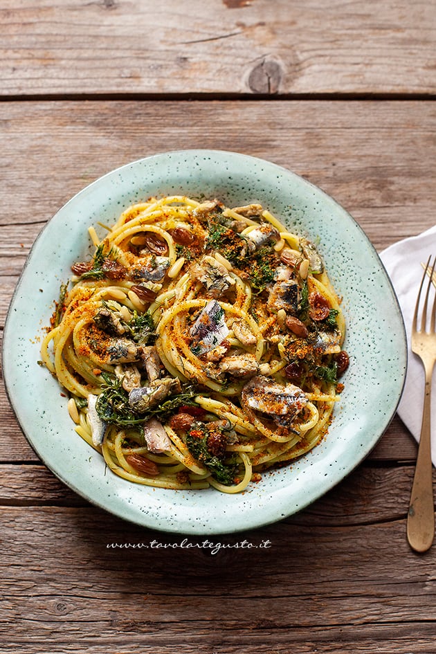 Pasta con le sarde ricetta
