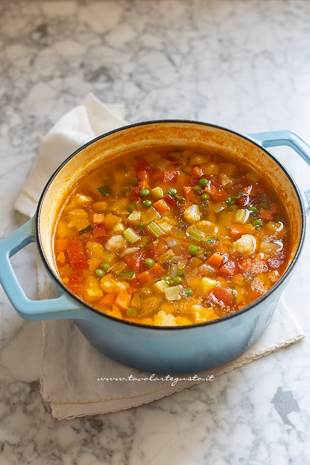 minestrone di verdure