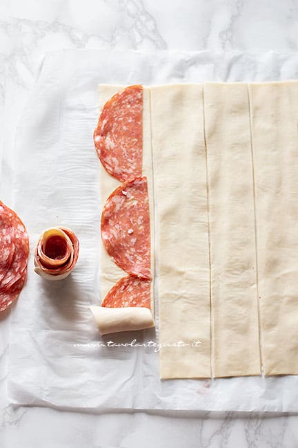 come fare la colomba salata di pasta sfoglia