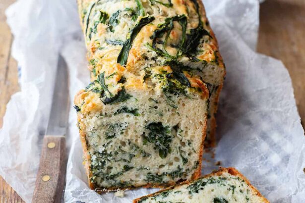 Plumcake agli spinaci