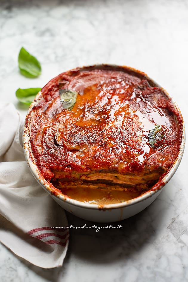 parmigiana di melanzane e zucchine ricetta