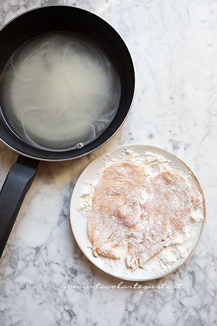 come fare le scaloppine al vino bianco