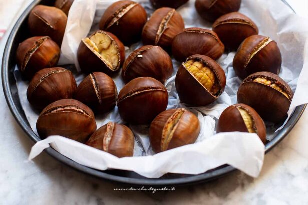 castagne al microonde