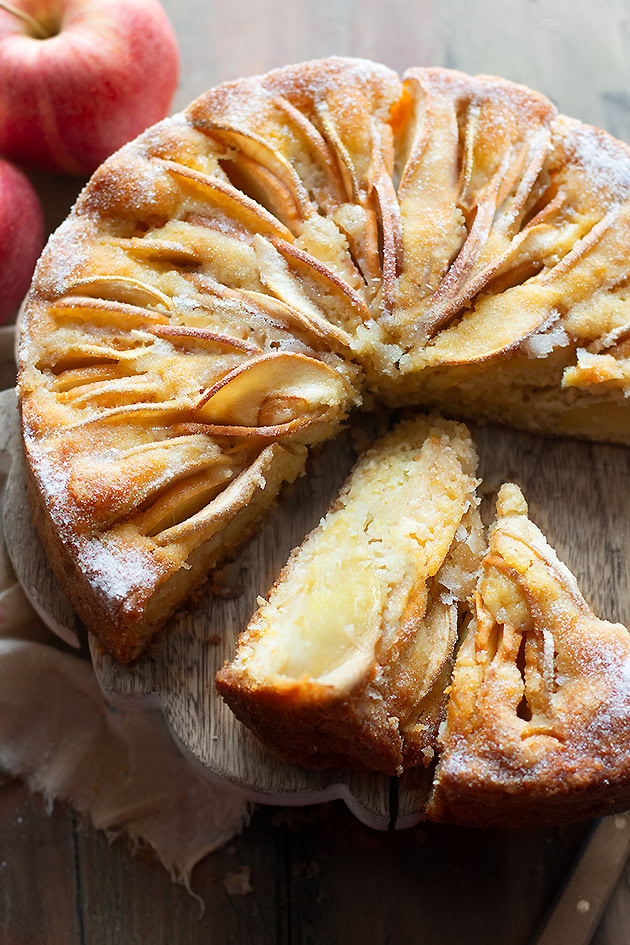 ricetta torta di mele senza zucchero