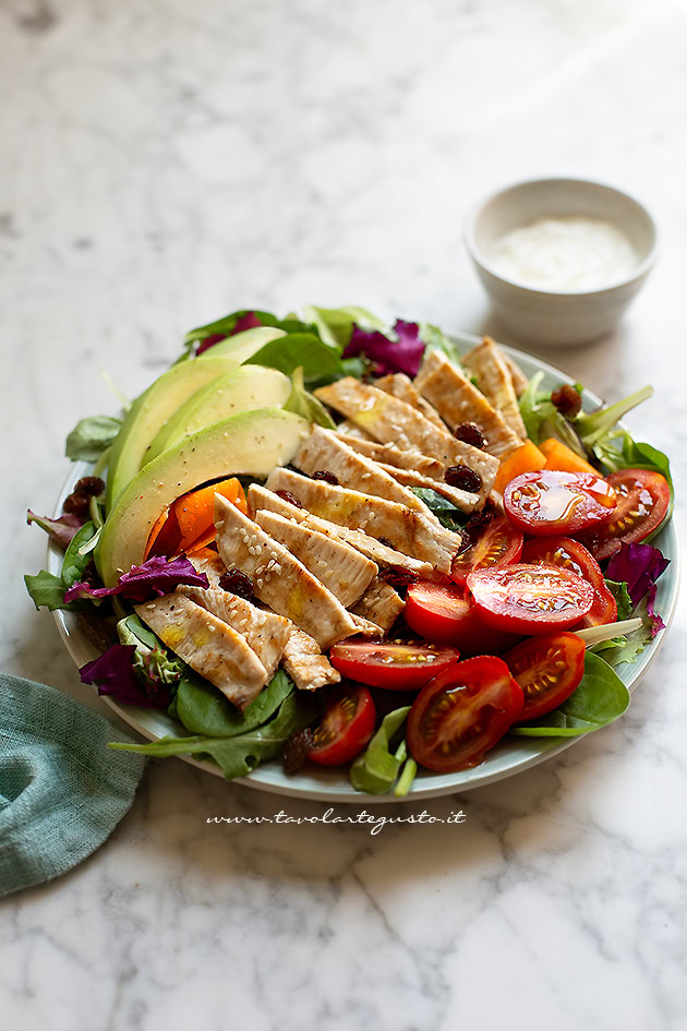 insalata di tacchino ricetta